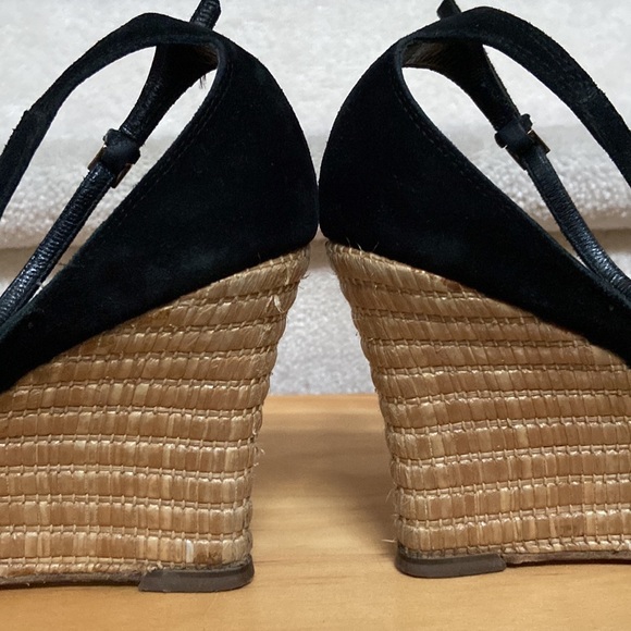 gucci wedge espadrilles / heels / sandals - Picture 6 of 16